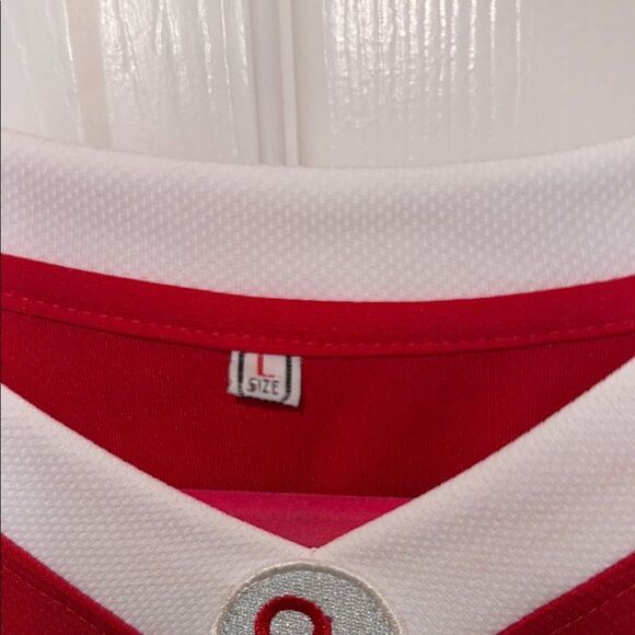 Red Oklahoma Basketball Jersey - Picture 8 of 14